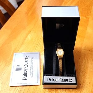 Pulsar Gold Watch